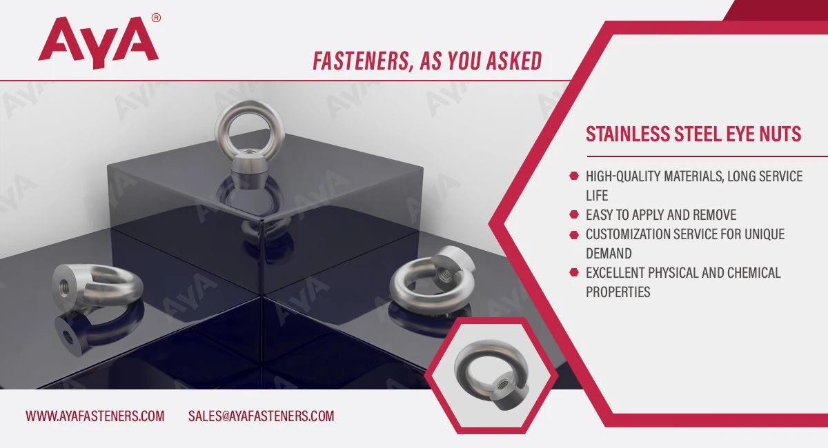 Stainless Steel Eye Nut-advantages