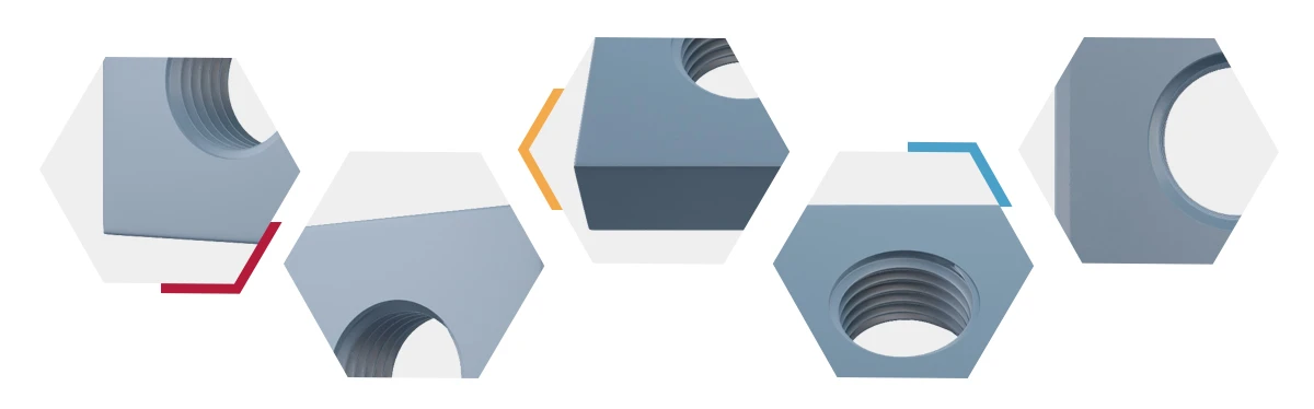 Square Thin Nuts details